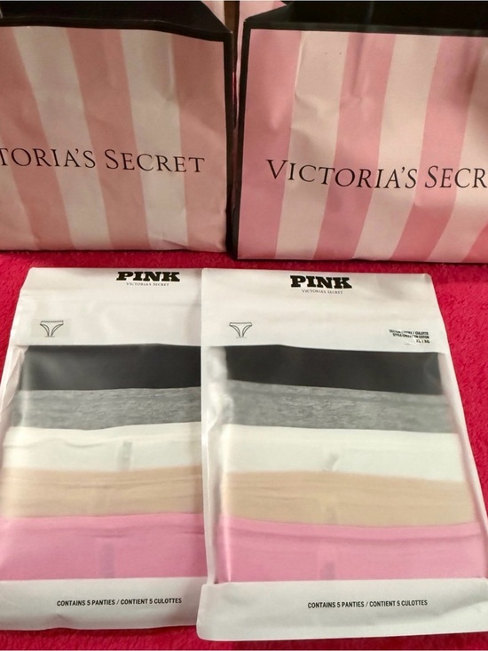 Other - PINK 2- Package, COTTON CHEEKY
Each pack contains 5 pairs of panties.
Brand New